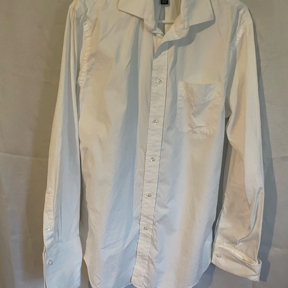 Classic White Men's Shirt